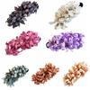 Colorful Hanfu Hair Clip Cloth Ponytail Holder Sweet Flower Hairpin  Girls