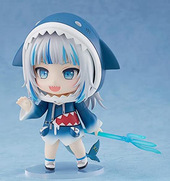 Nendoroid Hololive Production Gauru Gura Немасштабная подвижная фигурка из ABS и ПВХ, окрашенная