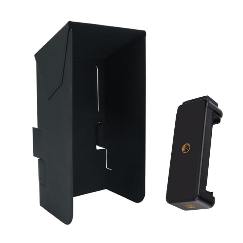 Sunshade Sun Hood Magnetic Foldable Mobile Phone Sunhood Sun Blocking Hood for Phones Portable Antiglare Guard Accessories