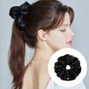 Lala Satin Dot Hair Scrunchie - Dusty Black (Jaljhs3Bf827Fa000)