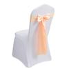 Elegant Wedding Ribbon Chair Cover Decoration
