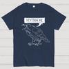 Nevermore Raven Cotton Summer Casual Cool Loose T-Shirt
