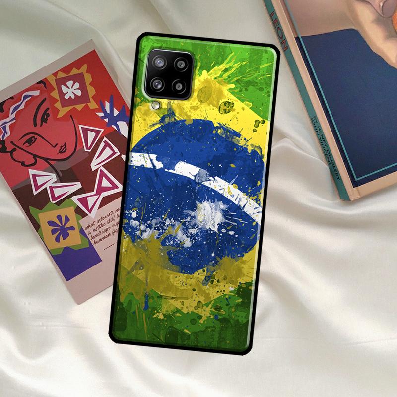 Бразилия Бразильский флаг Чехол для Samsung Galaxy A56 A36 A06 A13 A53 A32 A12 A22 A52 A35 A26 A16 A55 A15 A54 A34 A14