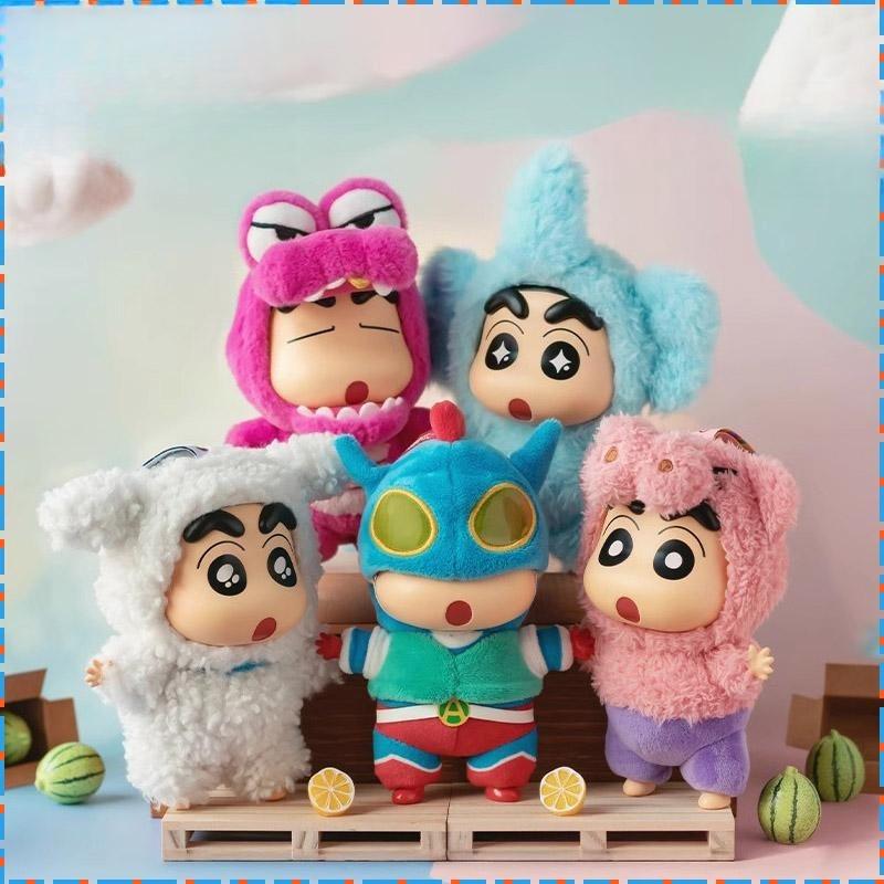 TOP TOY Шин-чан Вечеринка переодеваний Серия Таинственная коробка Винил Шерсть Аниме Фигурка Индивидуальная Коллекционная Игрушка Украшение Подарок на День Рождения