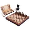 Складная коробка для набора шахмат и нард 30 x 30 см из ясеня
