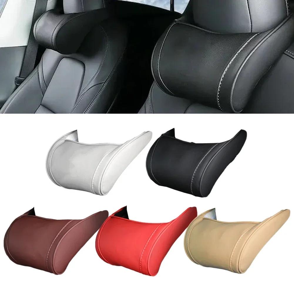 Для Tesla Model 3 YXS Подушка для шеи Подголовник Подушка для автомобильного сиденья Подголовник Подушка для поддержки головы Модель Y Аксессуары