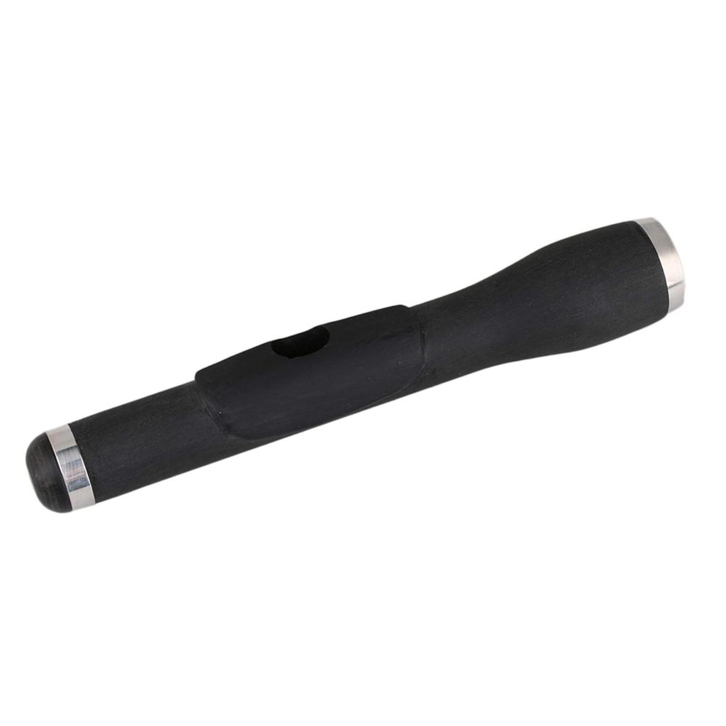 Bstinay Piccolo Head Tube Piccolo Аксессуар для духовых инструментов Детали для замены Длина Дерево Черный 12.4 см