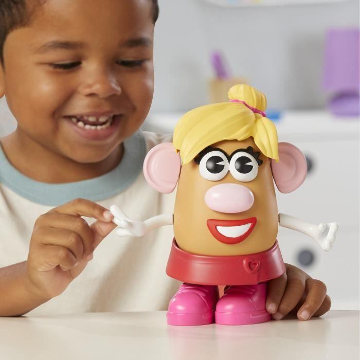 Figruine Madame Patate, 12 pièces à mélanger et à combiner , Mr. Potato Head Playskool Potato Head, Dès 2 ans