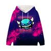Angry Geometry Dash Hoodie Children Clothes Kid Girl Boy Sweatshirt Manga Hoody Baby Casual Pullovers Sportswear Clothing