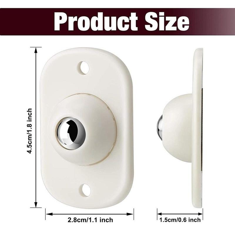 4/8/12/16 шт. шкив для пасты универсальный шкив типа «сделай сам» самоклеящиеся мини-ролики колеса коробка для хранения на 360° наклеенные колеса