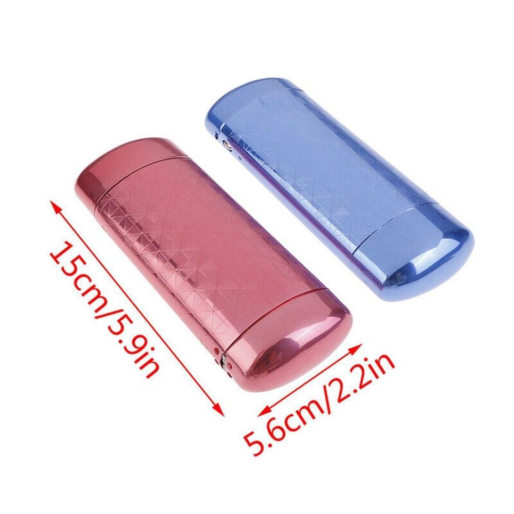 Превосходный алюминиевый футляр для очков Капсула Откидной держатель для очков Винтажные аксессуары для очков