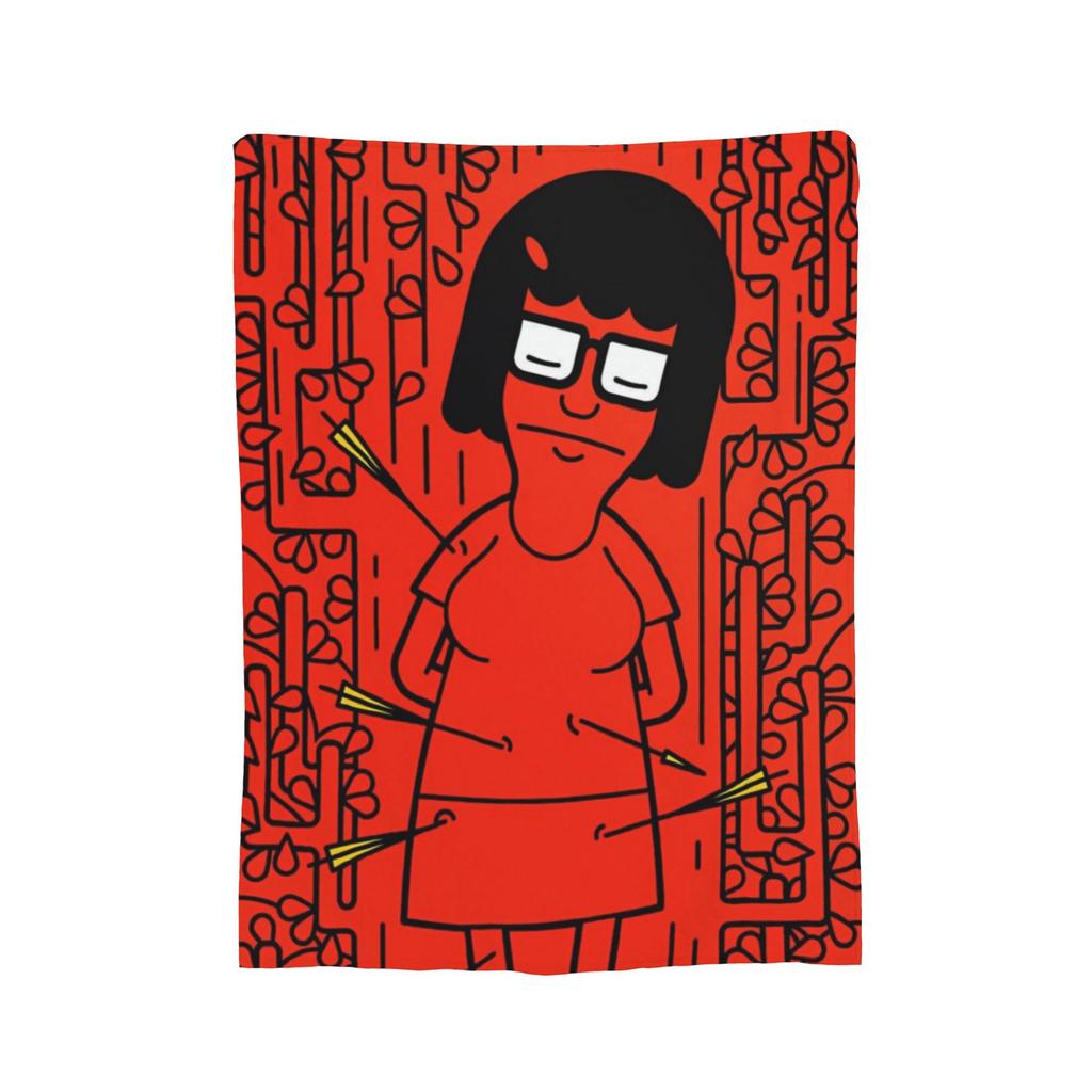 Плед Bob's Funny B-Burgers Легкий теплый плед-покрывало для дивана 50x60 дюймов Пледы и покрывала разных размеров