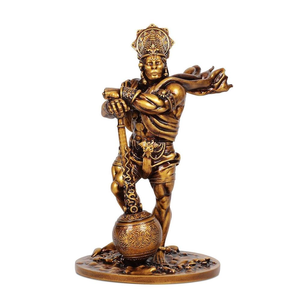 Hanuman Ji Murti Panchmukhi Hanuman Pavan Putra Bajrangbali Murti Bahubali Hanuman Idol for Car Dashboard