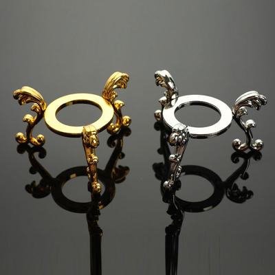 1 шт. Металлическая смола Хрустальный шар Основание Глобус Держатель камня Сфера Постамент Дисплей