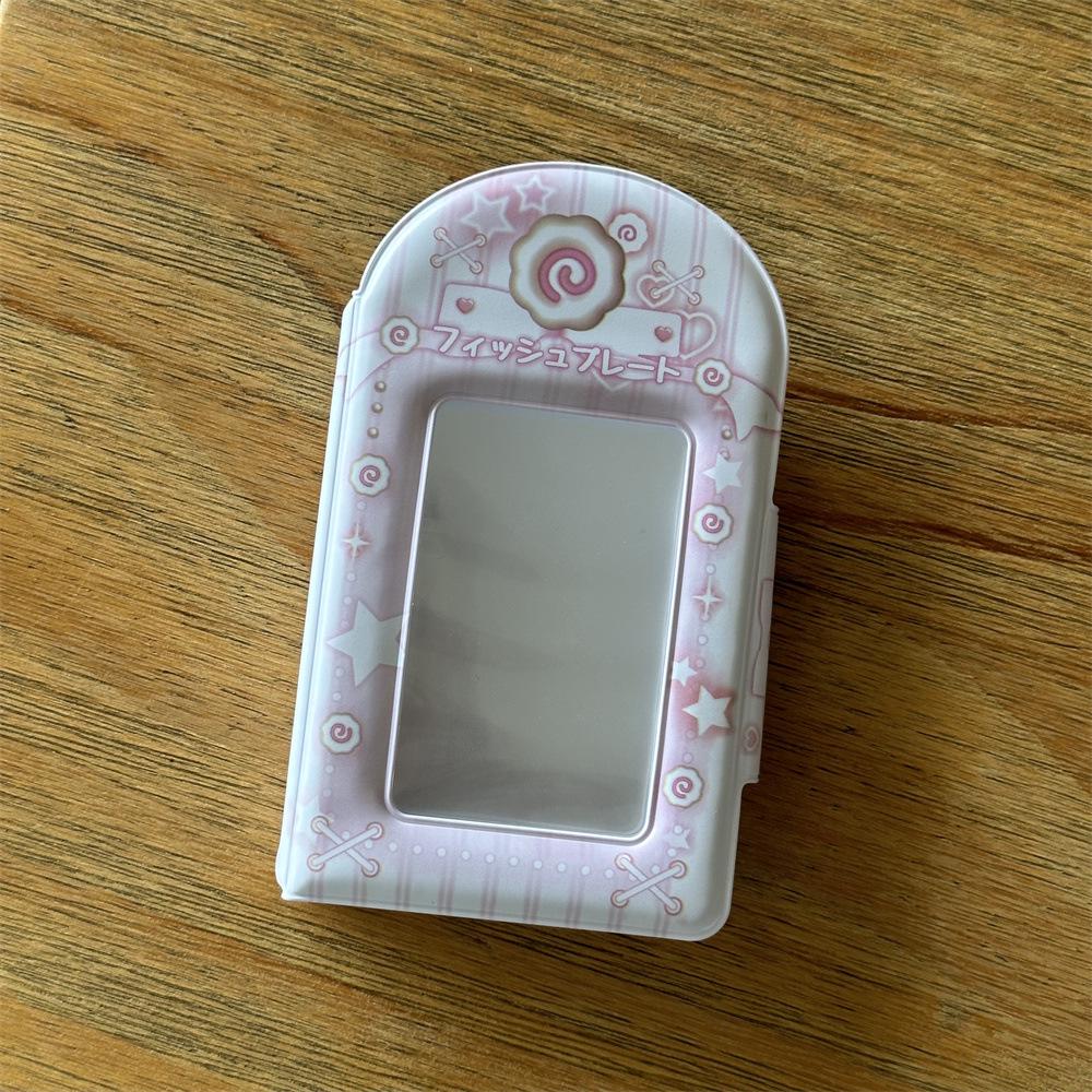 Hot Heart Fish Cake 3-Inch Instant Camera Photo Album & Card Holder for Idol Photocards