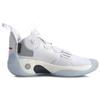 Li Ning WOW 8 Нескользящие Легкие Высокие Баскетбольные Кроссовки Мужские Белые ABEP001-1