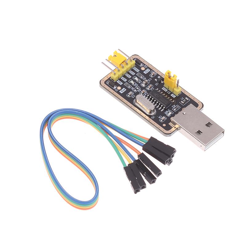 Модули последовательного порта CH340G USB-преобразователь в TTL Модуль UART CH340 3,3 В 5 В Девятиконтактная плата для DIY-набора Arduino
