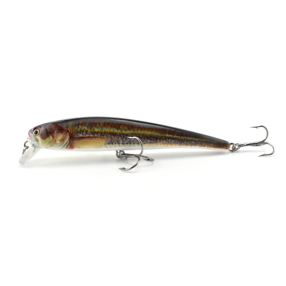 12Cm/12.3G Floating Water Miruo Simulation Abs Plastic Luya Bait With Laser Paper Inside