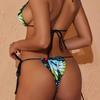 2025 Бразильский купальник бикини стринги с завязками