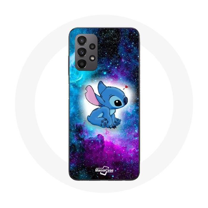 Чехол - Maniacase - Samsung Galaxy A23 4G - Stitch Ohana - Цветной - Мягкий