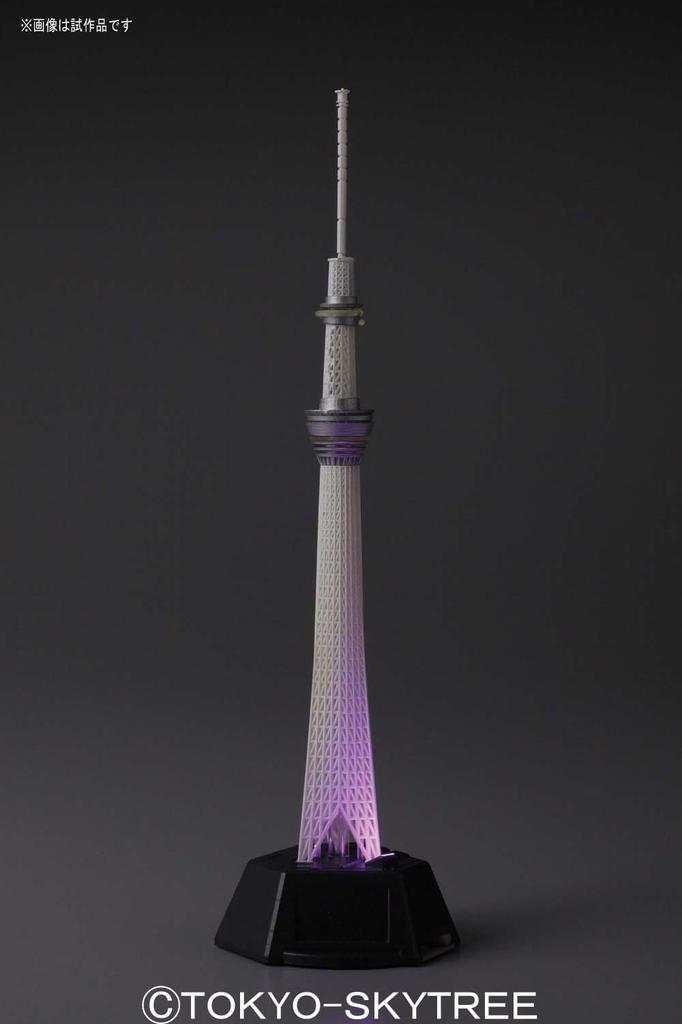 Масштаб Tokyo Skytree 1/2400