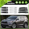 08-13 Toyota Highlander Накладка на дверную ручку и чашу против царапин, декоративная наклейка
