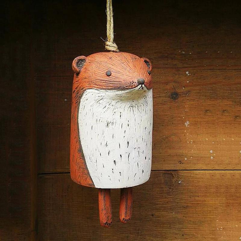 Милые поделки из смолы в виде домашних животных, подвески для улицы, подарки, сельский сад, подвески из смолы в виде животных, украшения для двора в сельской местности