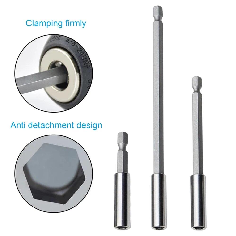 Удлинитель шатуна с шестигранным хвостовиком 60/100/150 мм, быстросменный удлинитель шатуна с шестигранным хвостовиком 1/4, набор инструментов для соединения отверток