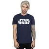 Star Wars Mens Christmas Logo T-Shirt