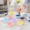20pcs Silicone Material Silicone Cupcake Mold Food Grade Reusable Baking Cups  Cupcake Making