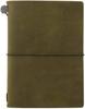 DESIGNPHIL Travelers Company Note Passport Size with Limited Card Olive 15343006 Traveler's