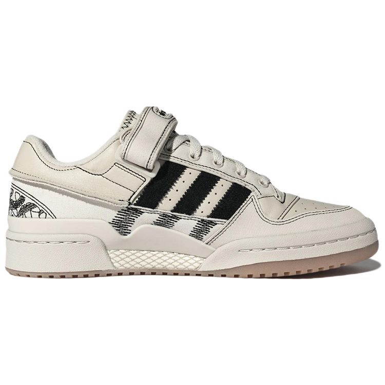 Adidas Оригинальные кроссовки Forum 84 Low Унисекс Белые Черные HP9563
