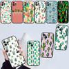 IK74 Watercolour Cacti New High-End Shell Phone Case for Redmi Note 13 14 Pro+ Plus A3 A3X 13X 13C 13R 14S 14C 14R