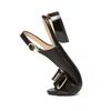 Footwear Buckles One Word Rhinestones Sandals for Women  Low Heels Office Work Bow Leather Summer Sandals