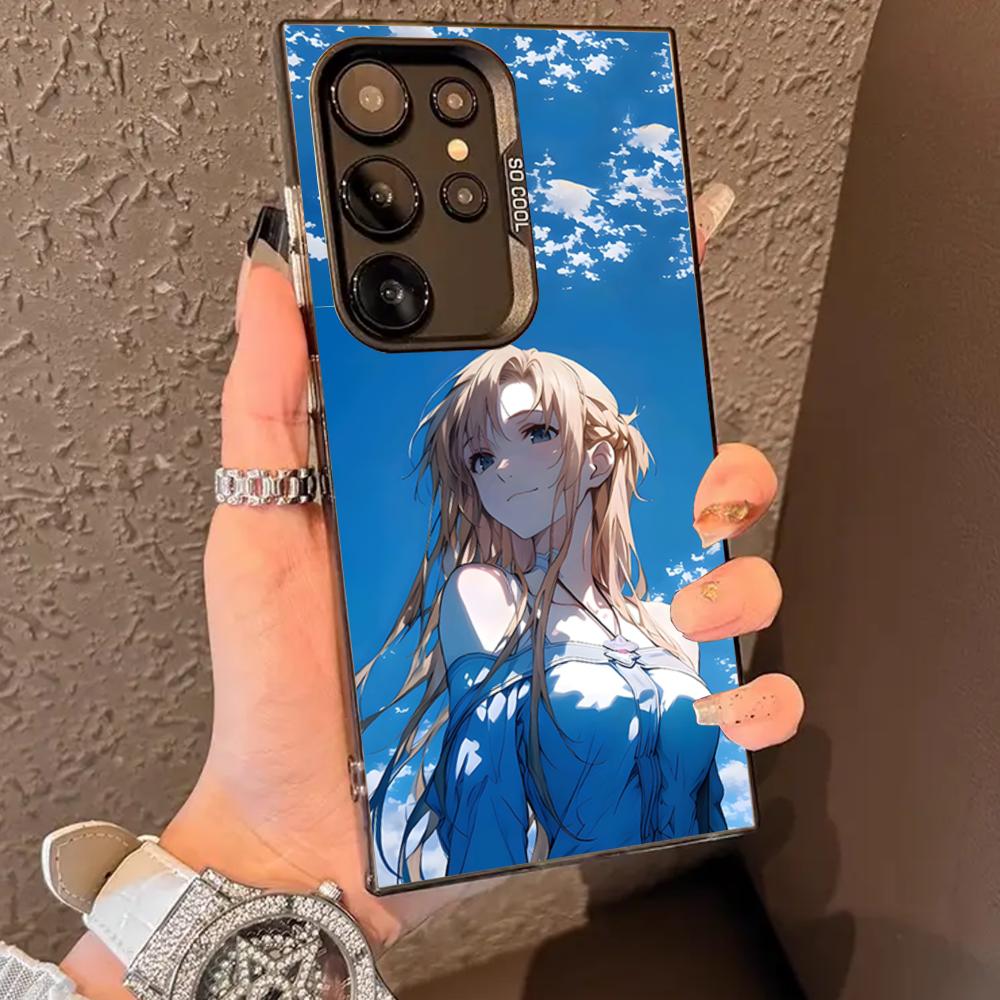 Чехол для телефона Asuna K-Kirito Аниме для SAMSUNG Galaxy S26 S25 S24 S23 S22 S21 S20 FE Plus Ultra