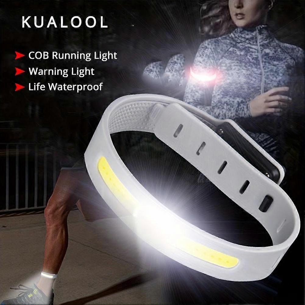 Running Arm Light Night Flash Light Outdoor Cycling Light Strong Light USB Rechargeable Night Sports Lighting