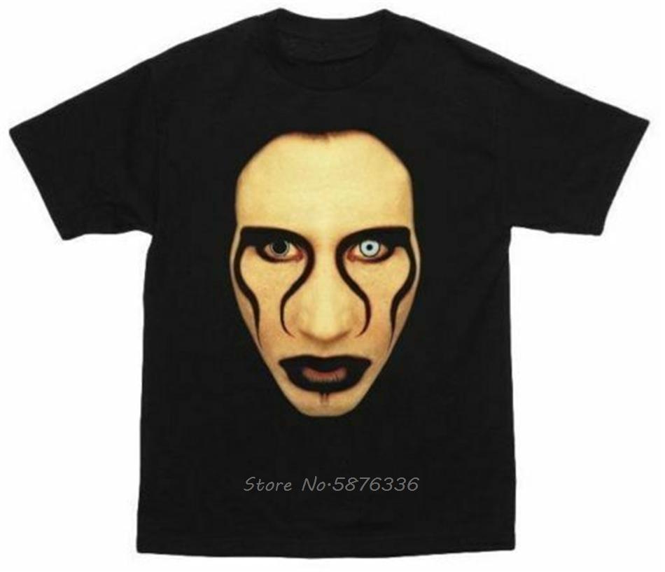 Винтажная футболка Marilyn Manson Superrradical Bootleg Мужская Хлопковая Однотонная Футболка Репринт Фитнес Футболка для Зала