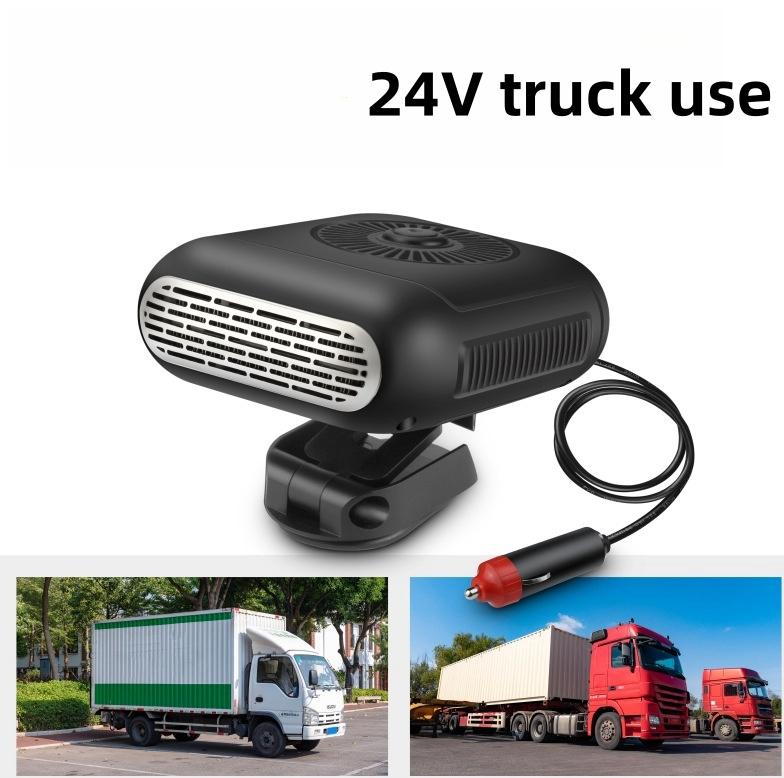 Новый портативный автомобильный обогреватель, портативный автомобильный вентилятор 12 В/24 В, лобовое стекло, быстрый обогрев и охлаждение, обогреватель для рук, антизапотевающий обогреватель для автомобиля