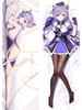 Genshin Impact Keqing Dakimakura Anime Otaku 2-Side Printed Waifu Decor Hugging Body Pillow Case Otaku Cushion Pillows Cover