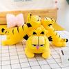 Adorable Orange Garfield Cat Plush Pillow Soft Pp Cotton Stuffed Animal Toy 60cm-100cm
