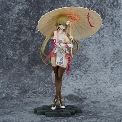 Honkai Impact 3rd Ципао Рита Хуаньсиша Фигурка Антикварный Зонт Поза Стоя Аниме Красивая Девушка Вторая Размерность Модель Подарок