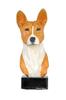 Basenji, African Bush Dog, Congo Dog - Painted Figurine, Statue, Figure, Made by the Artist, Brand