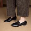 [Top layer sheepskin] 2026 Spring British style commuting loafers