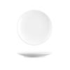 Round White Disc Fall-resistant Dinner Plate Household Melamine White Dish  Restaurant