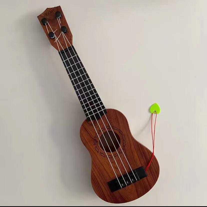 Children's Ukulele Toy: Playable Small Guitar for Boys and Girls, Musical Instrument, Piano-Inspired Design