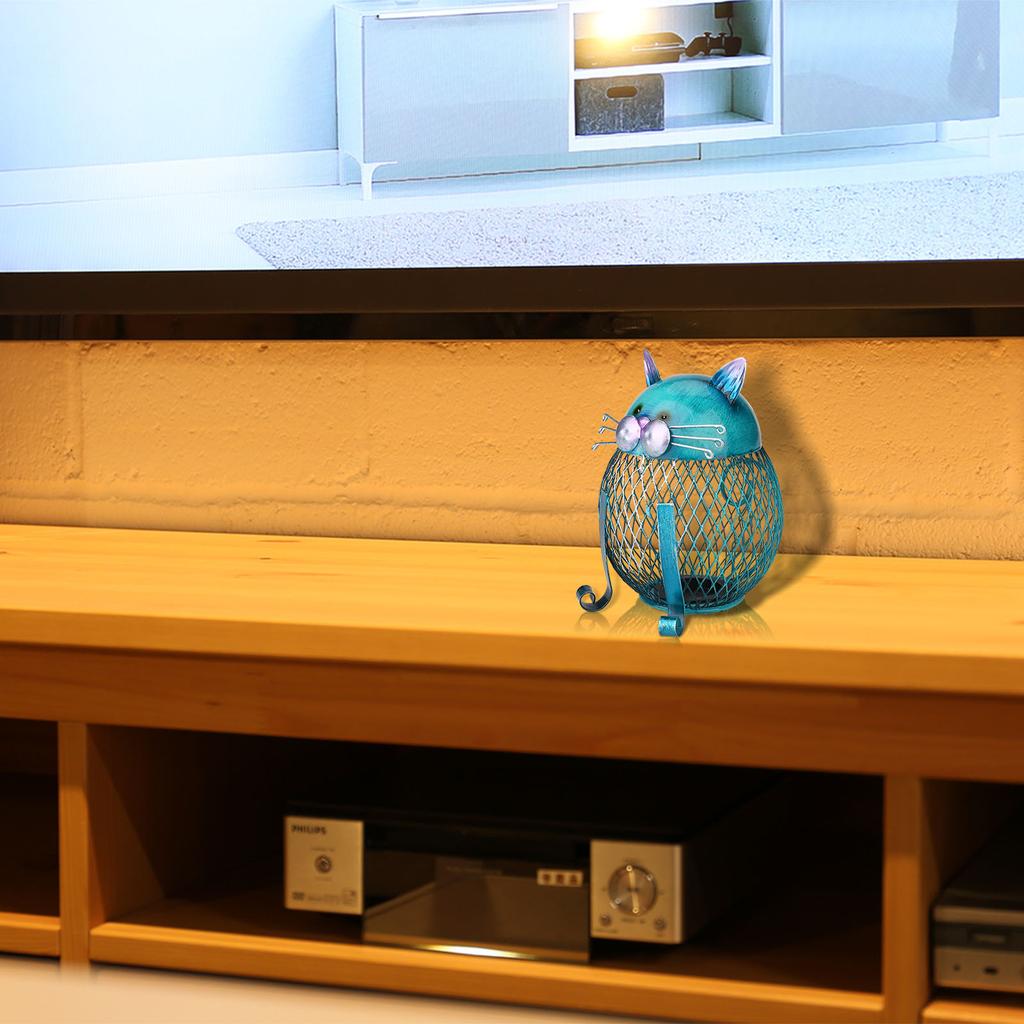 Cartoon Animal Money Bank Iron Art Metal Decorations