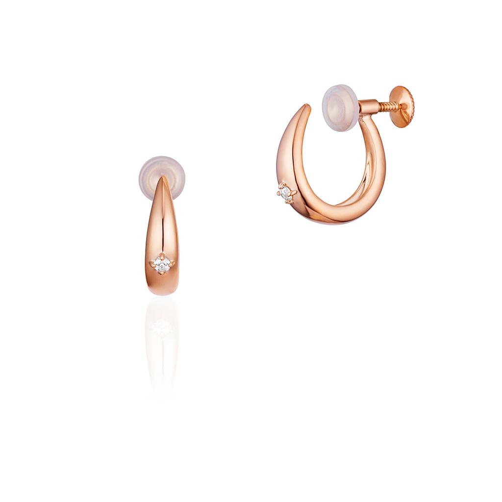 Canal Silver Earrings 152134151054 4℃