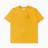 LINE FRIENDS Made by Brown Signature Embroidery Mustard Short -sleeved T -shirt