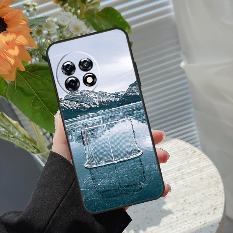 Спортивный чехол для телефона OnePlus с рисунком катка для хоккея на льду, для моделей OnePlus Nord 5 CE 2 3 4 Lite N20 N30 OnePlus 13T 13R 15 13 12 11 10 10T 8T 15R