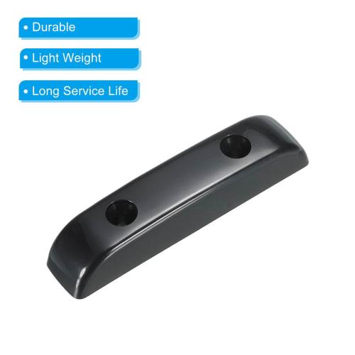uxcell Bass Thumb Rest, Plastic Finger Rest with Screws for Precision Bass, Jazz Bass, and Bridge Guitars, Black